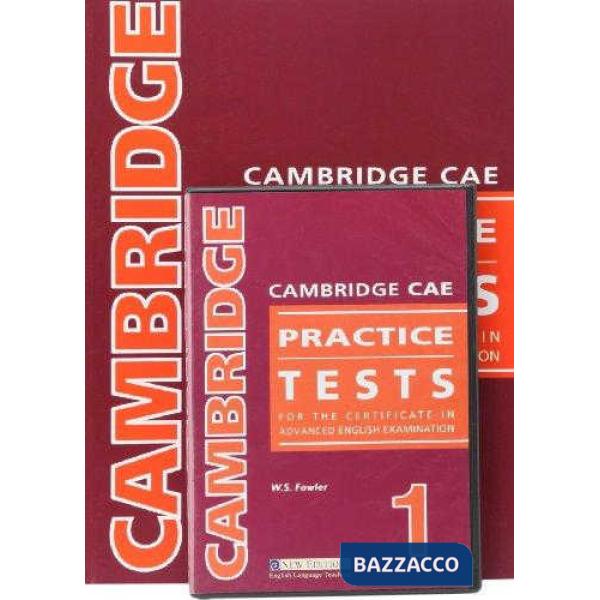 CAMBRIDGE CAE PR.TESTS 1 BK + CD