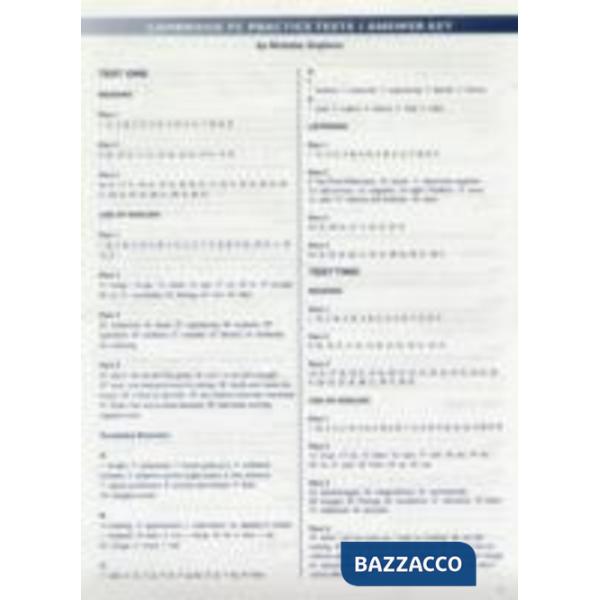 CAMBRIDGE FCE PR.TESTS 1 KEY