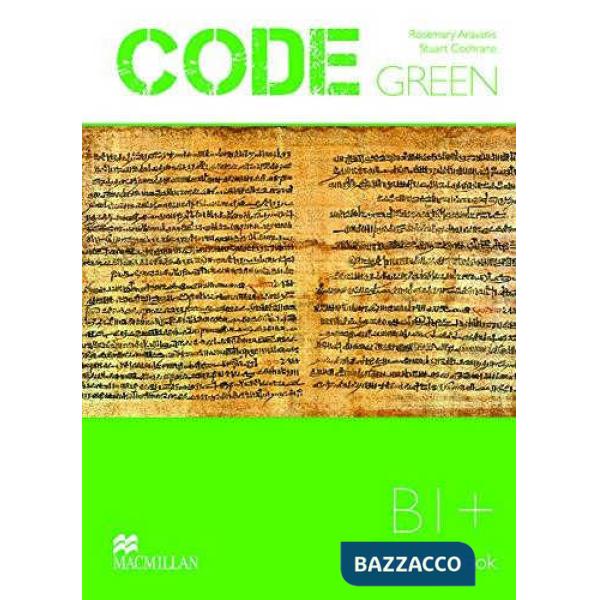 CODE GREEN B1 + INTERMEDIATE STUDENT'S BOOK