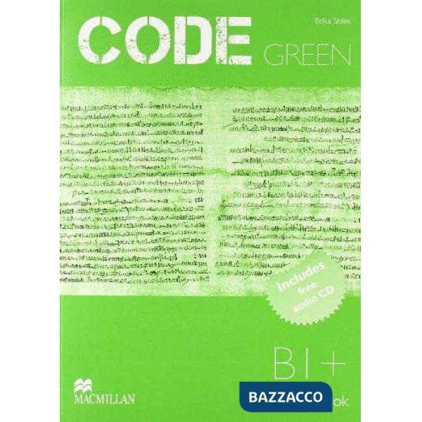 CODE GREEN B1 + WB & CD PACK