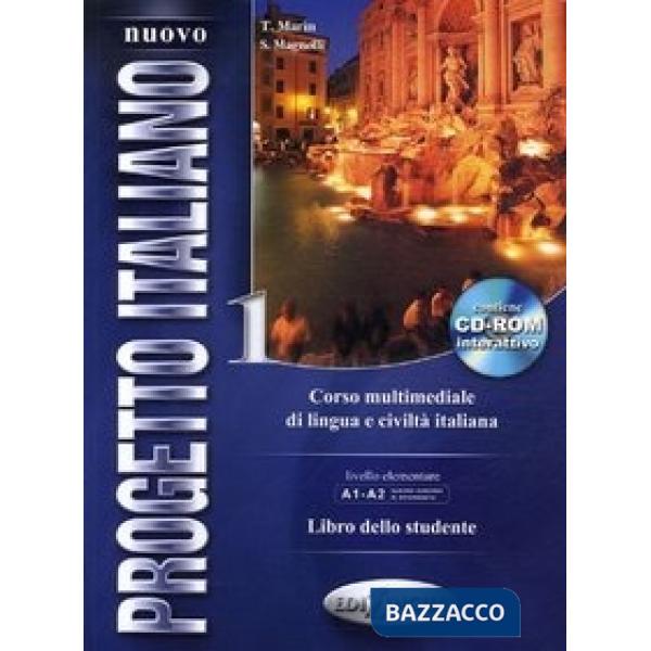 NUOVO PROGETTO ITALIANO 1 LIBRO DELLO STUDENTE + DVD VIDEO