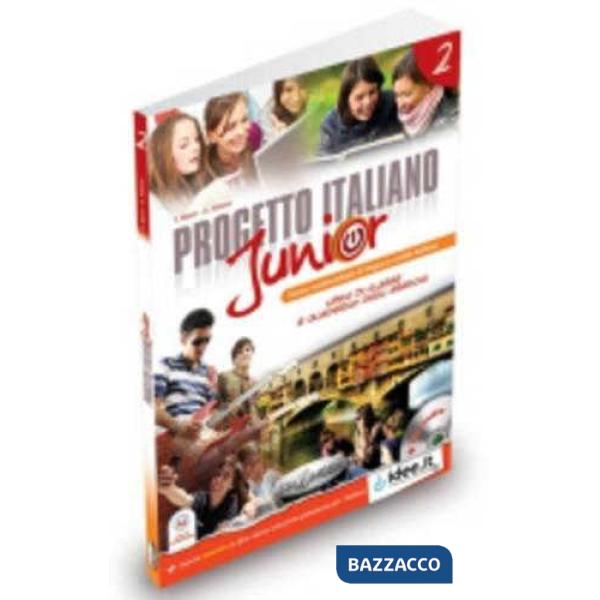 PROGETTO ITALIANO JUNIOR 2 LIBRO DELLO STUDENTE & QUADERNO + CD AUDIO