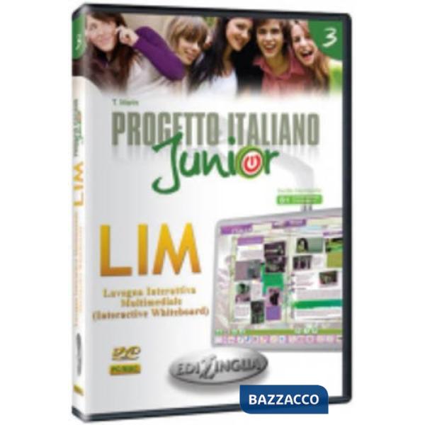 PROGETTO ITALIANO JUNIOR 3 SOFTWARE PER LA LAVAGNA INTERATTIVA SOFTWAR