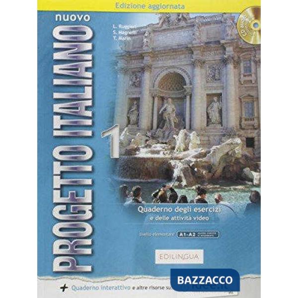NUOVO PROGETTO ITALIANO 1 QUADERNO DEGLI ESERCIZI + CD AUDIO