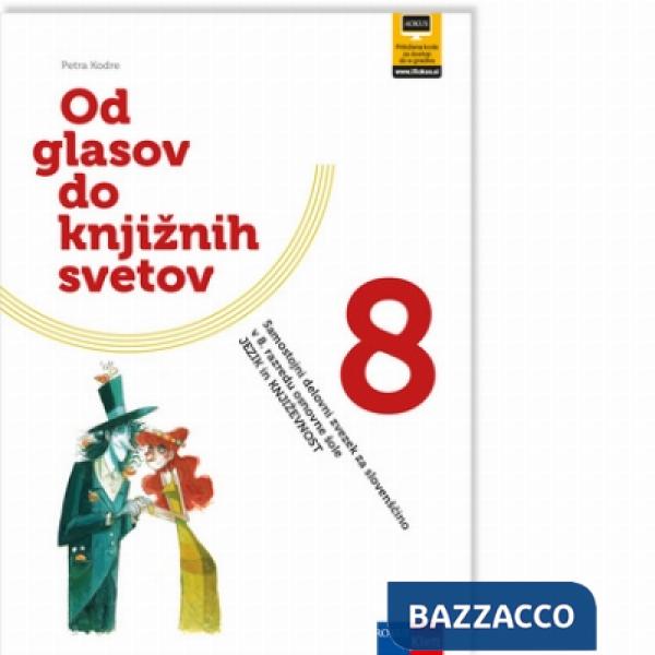 OD GLASOV DO KNJIZIH SVETOV 8 (SAMOSTOJNI DELOVNI ZVEZEK)