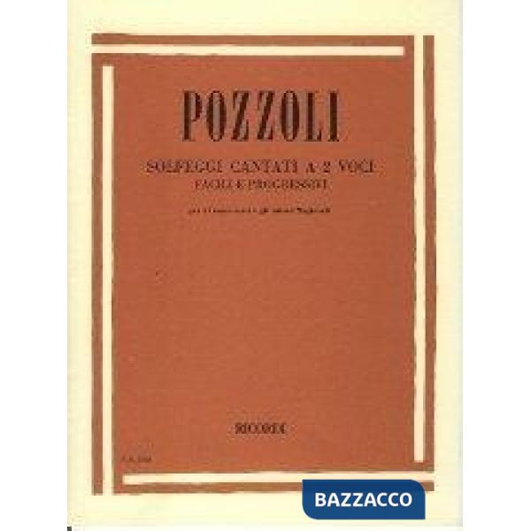 SOLFEGGI CANTATI A 2 VOCI FACILI E PROGRESSIVI
