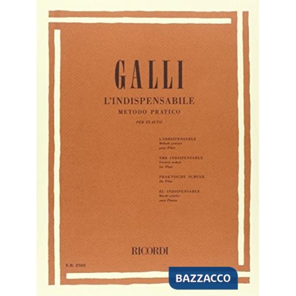 INDISPENSABILE METODO PRATICO PER FLAUTO (L')