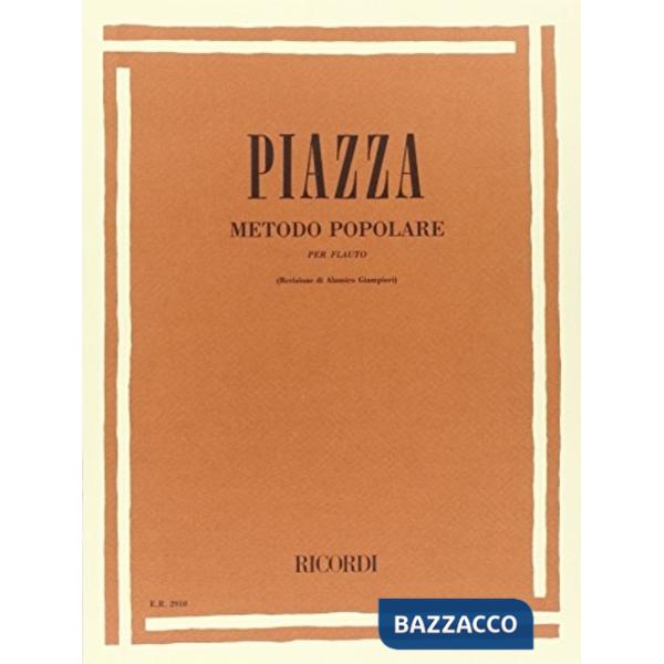 METODO POPOLARE PER FLAUTO