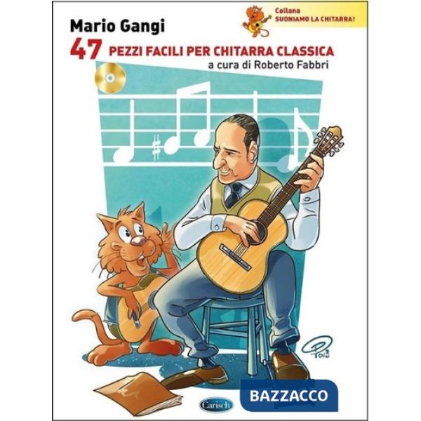 47 pezzi facili per chitarra classica. Spartito