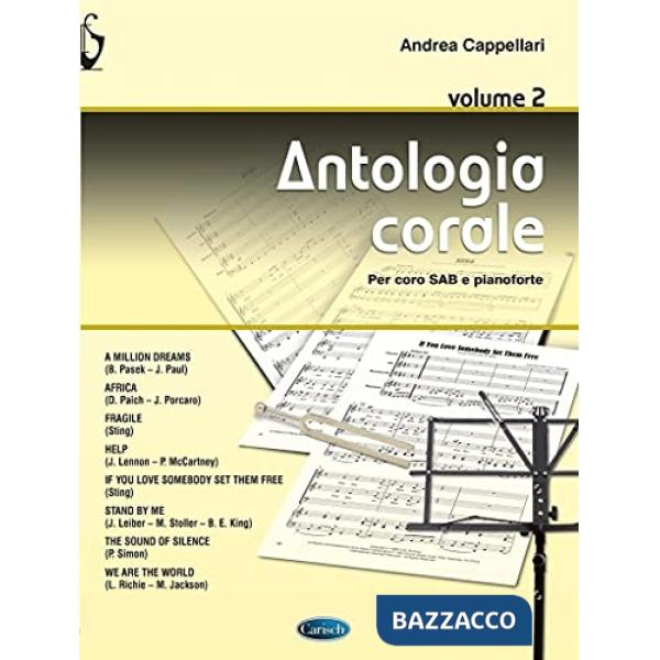 Antologia corale. Spartito. Vol. 2