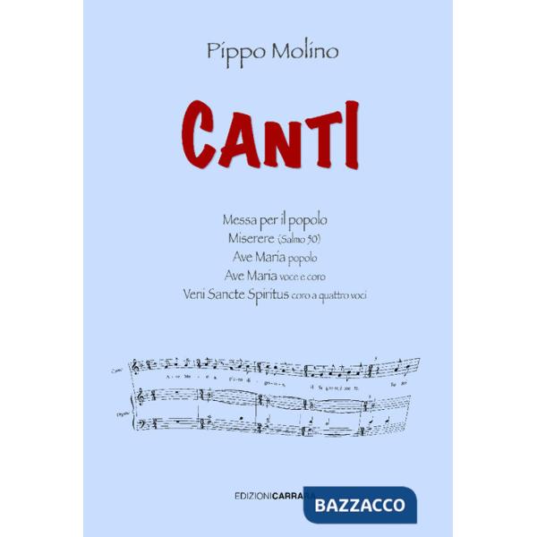 Canti. Messa per il popolo. Partitura