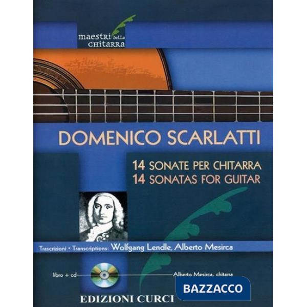 14 sonate. Per chitarra. Spartito. Con CD-Audio