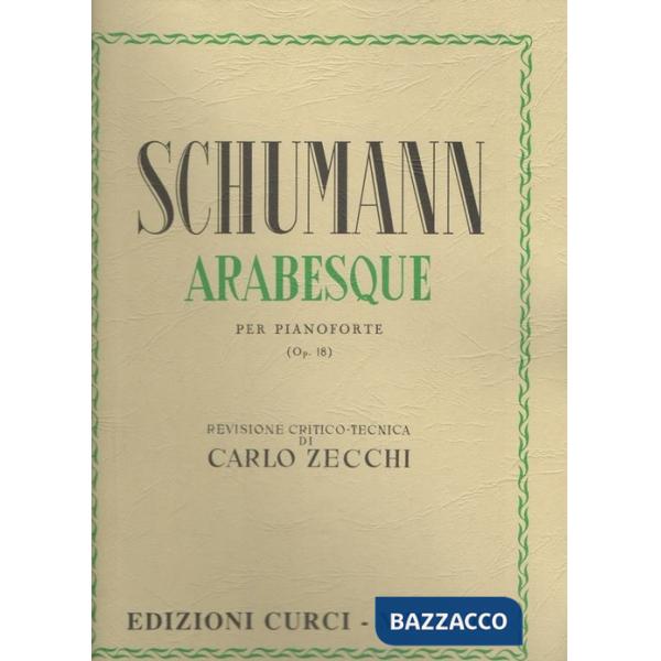 Arabesque Op.18. Spartito