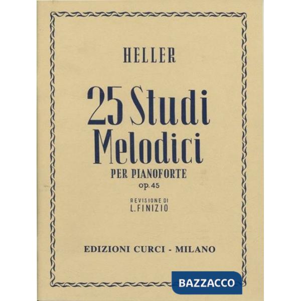 25 Studi melodici Op. 45. Spartito