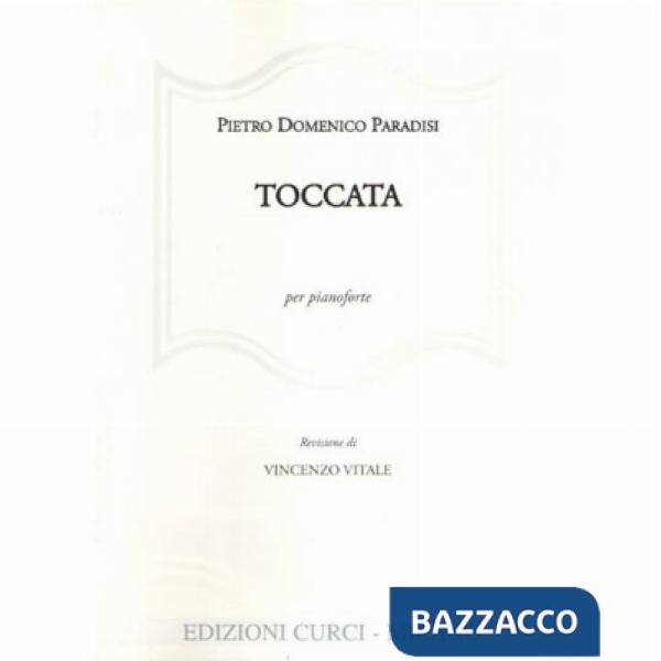 Toccata. Per pianoforte. Spartito