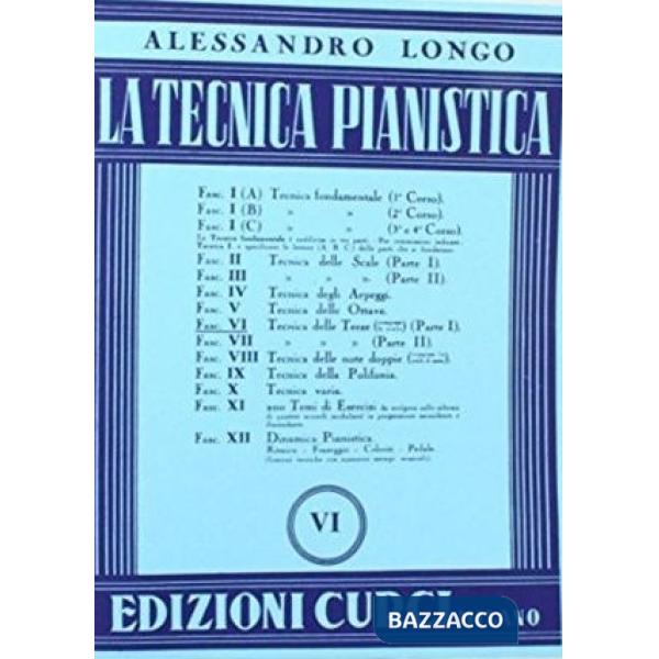 Tecnica pianistica vol. 6. Vol. 6