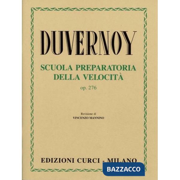 Scuola preparatoria della velocità. Op. 276. 20 Studi. Esercizi senza ottave. Metodo