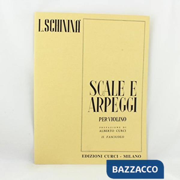 Scale e arpeggi per violino. Vol. 2
