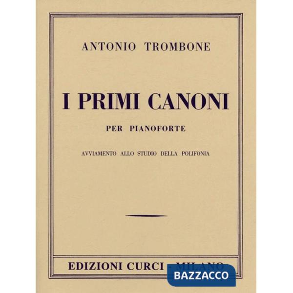 Primi canoni per pianoforte (I)