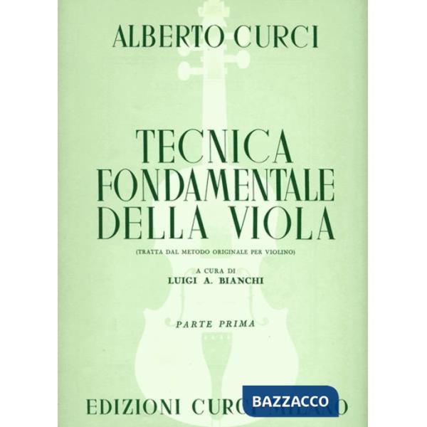 Tecnica fondamentale della viola. Vol. 1