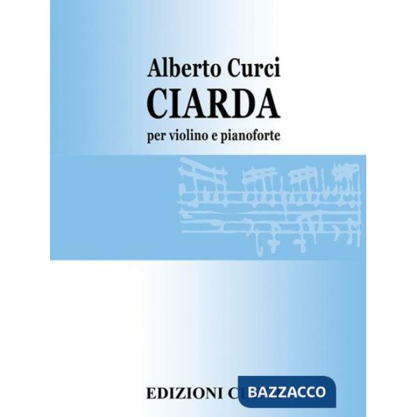 Ciarda. Per violino e pianoforte. Spartito