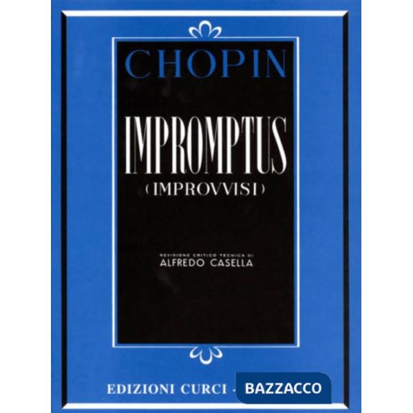 Impromptus. Per pianoforte. Spartito