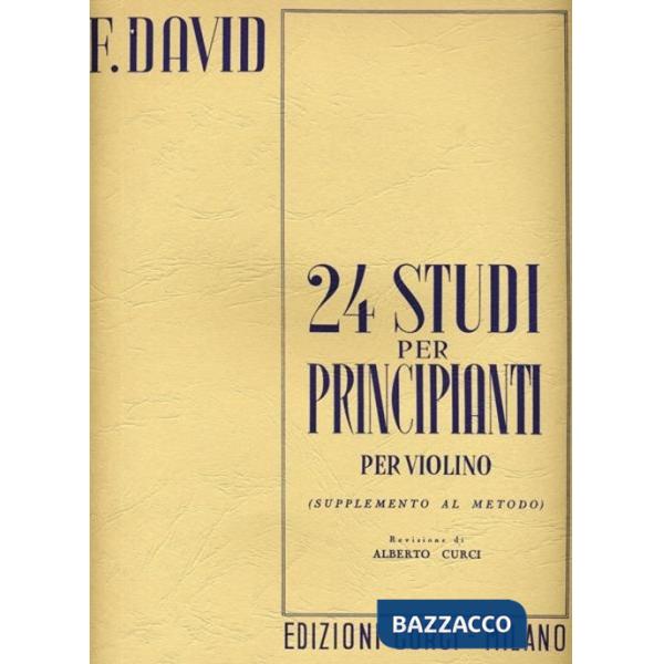 24 studi per principianti per violino (supplemento al metodo)