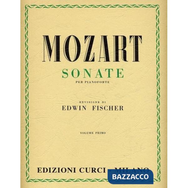 Sonate. Per pianoforte. Spartito. Vol. 1