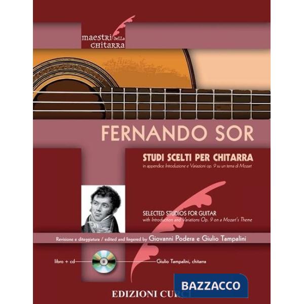 Studi scelti Per chitarra. Spartito. Con CD-Audio