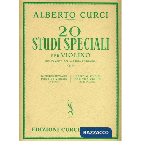 20 studi speciali per violino (nell'ambito della prima posizione) op. 24