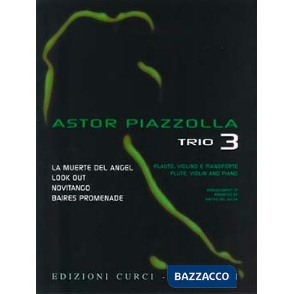 Trio. Per flauto, violino e pianoforte. Spartito. Vol. 3