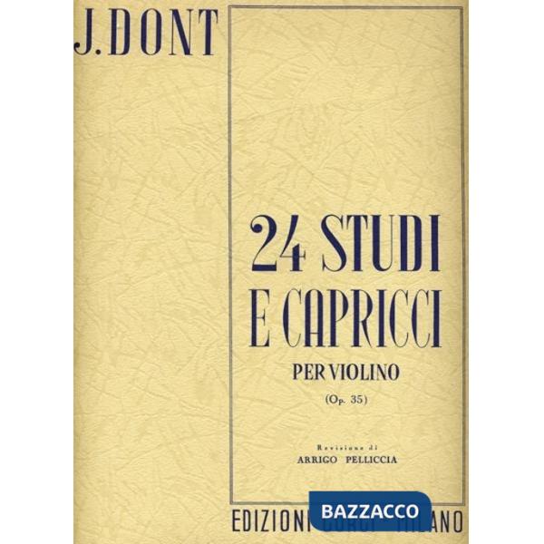 24 studi e capricci per violino op. 35