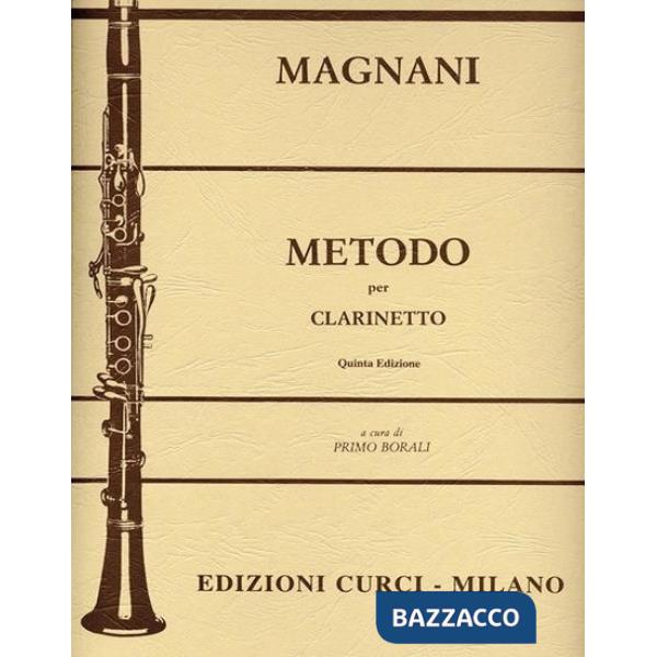 Metodo per clarinetto. Metodo