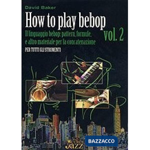 How to play bebop