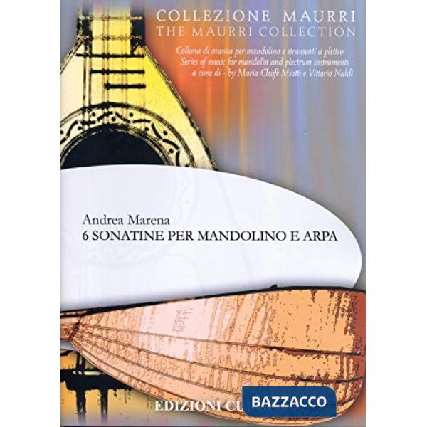 6 sonatine per mandolino e arpa. Spartito