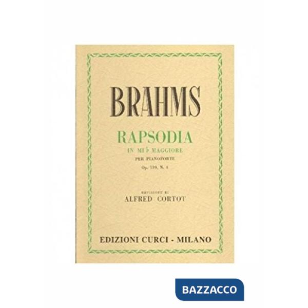 Rapsodia in Mi bemolle maggiore Op. 119 n.4