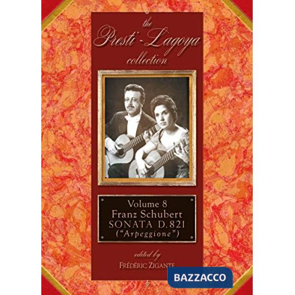 Sonata D 821 («Arpeggione»). Per Chitarra. Spartito. Vol. 8