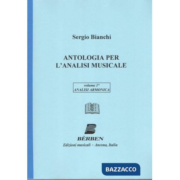 Antologia per l'analisi musicale. Metodo. Vol. 1