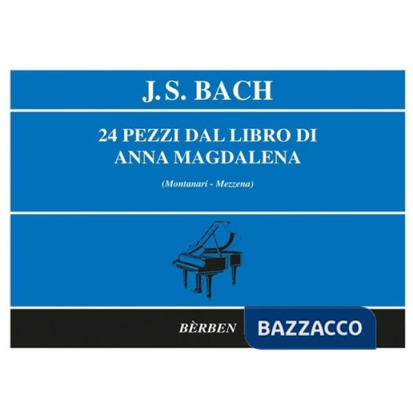 Ventiquattro pezzi dal libro di Anna Magdalena. Spartito