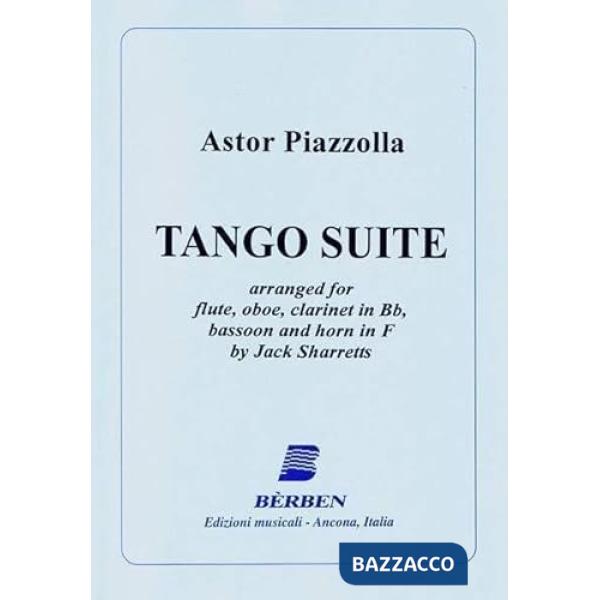Tango Suite. Spartito