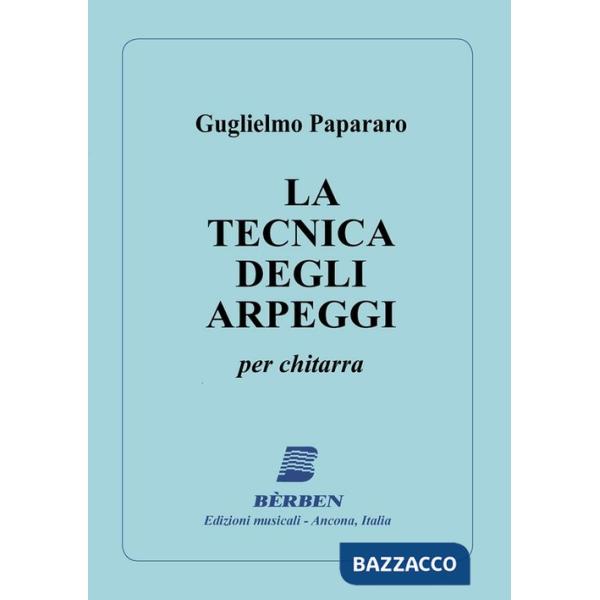 Tecnica degli arpeggi. Spartito (La)