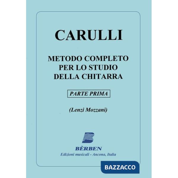 Metodo completo per lo studio della chitarra. Spartito. Vol. 1