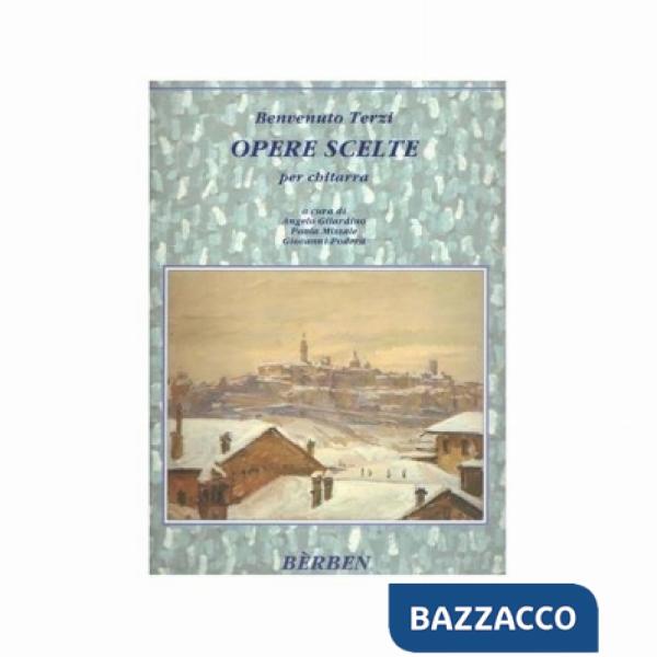 Opere scelte. Spartito