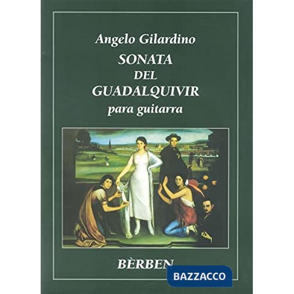 Sonata del Guadalquivir. Para guitarra. Spartito