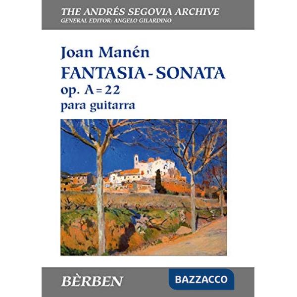 Fantasia-Sonata op. A22. Per chitarra. Spartito