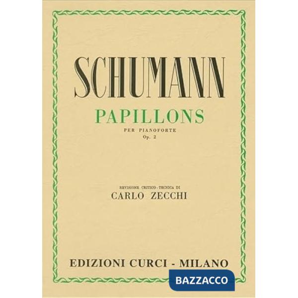 Papillons op. 2. Per pianoforte. Partitura