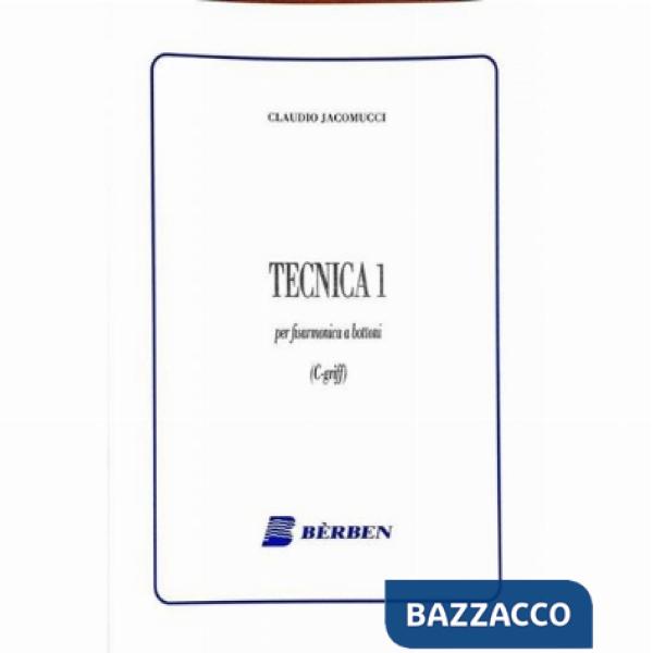 Tecnica I. Per fisarmonica a bottoni, C-griff. Spartito