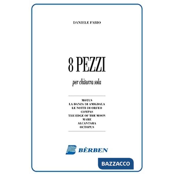 8 pezzi per chitarra sola