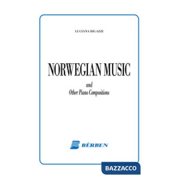 Norwegian music and other piano compositions. Partitura
