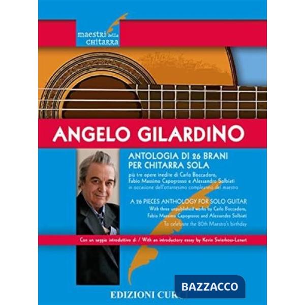 Antologia di 26 brani per chitarra sola. Più tre opere inedite di Carlo Boccadoro, Fabio Massimo Capogrosso e Alessandro Solbiat